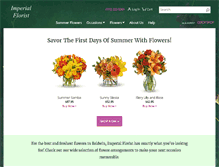 Tablet Screenshot of imperialflorist.org